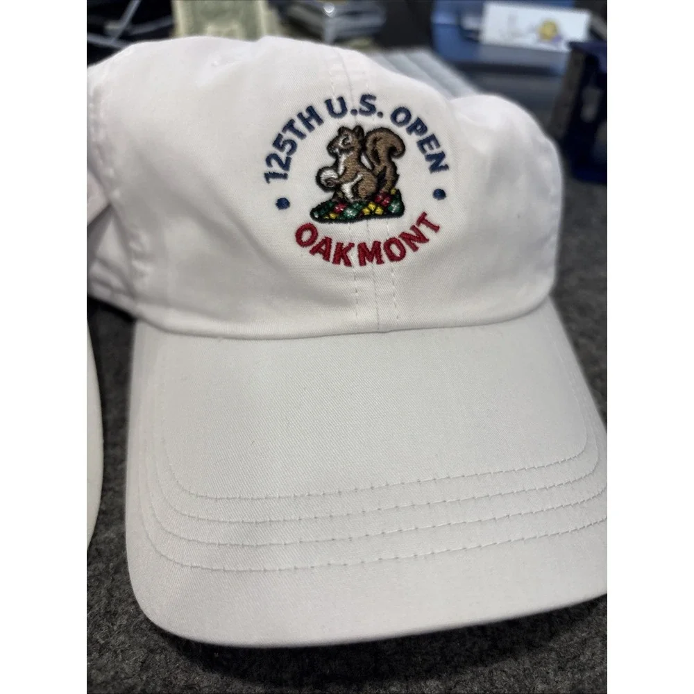 US Open Golf Cap ( Bundle 2 Caps) Ahead Sport, White New, Pinehurst, Oakmont